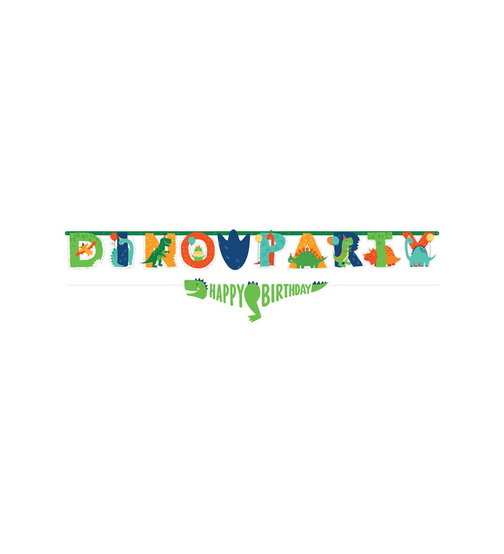 Girlandový dinosaurus