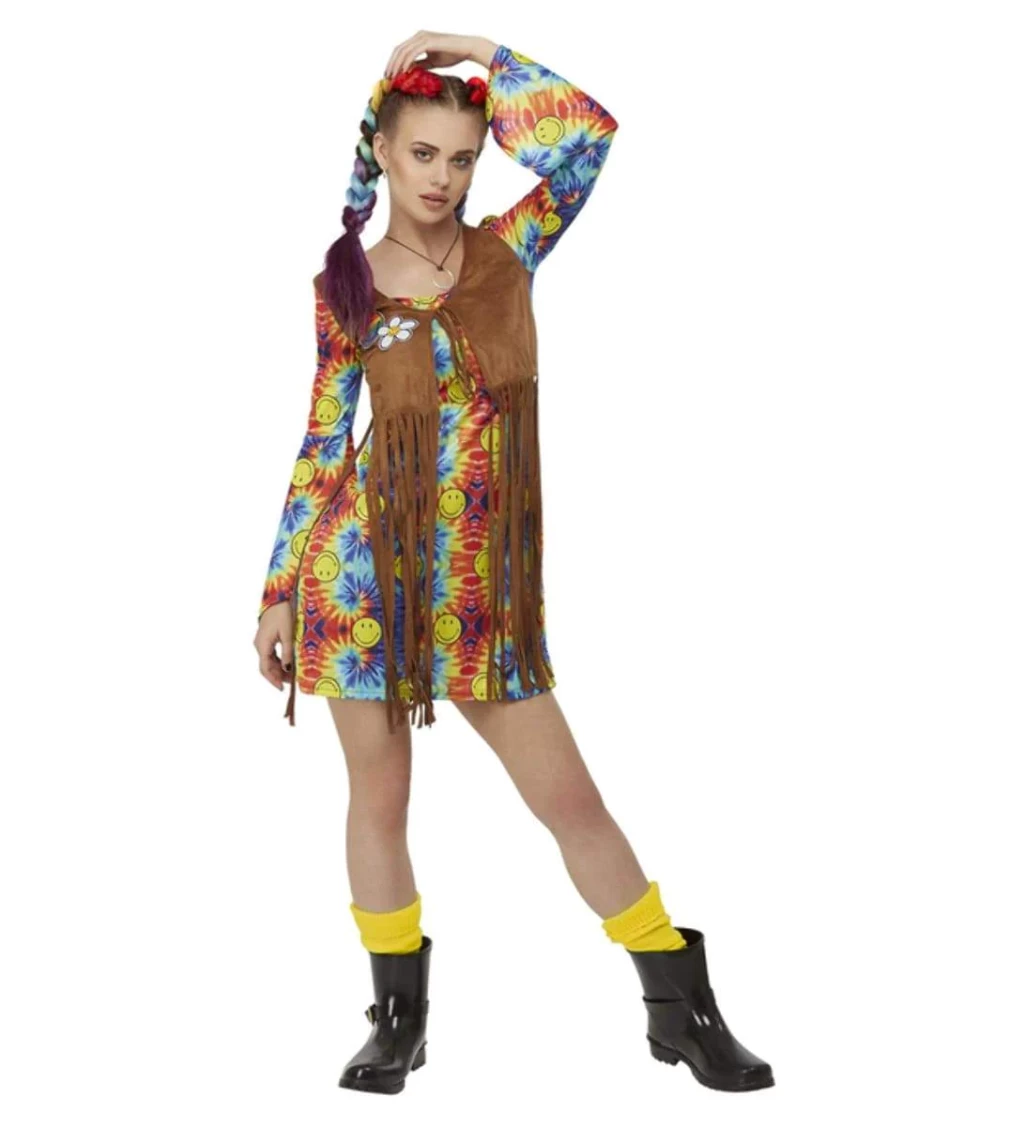 Dámsky kostým - hippies