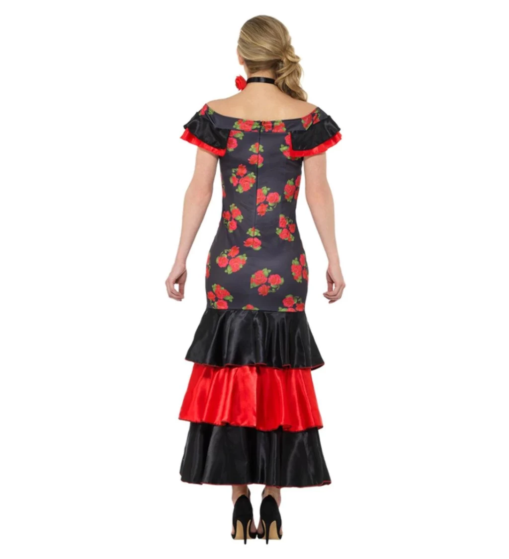 Dámsky kostým flamenco tanečník