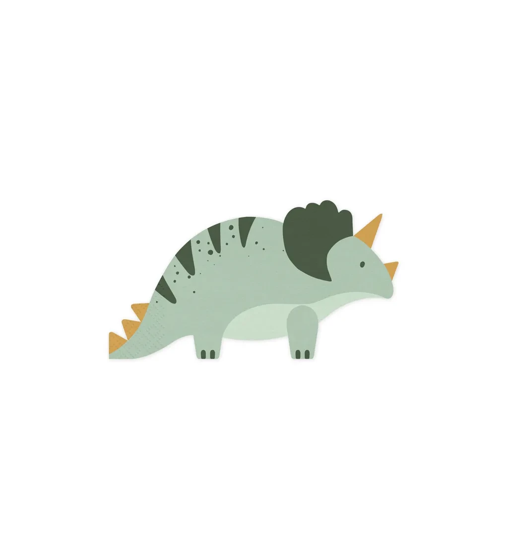 Servítky - Triceratops