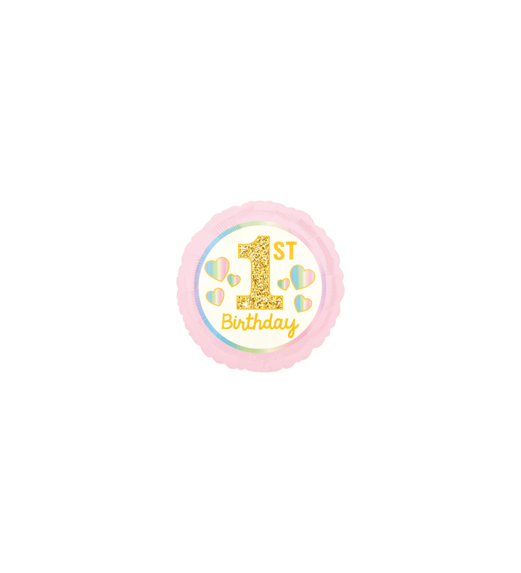 Balónek 1st Birthday