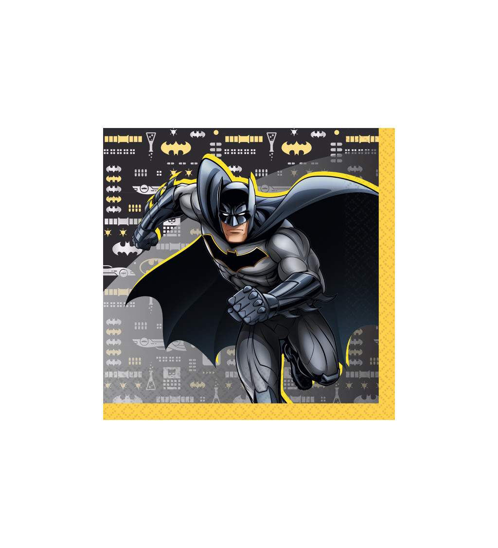 Papierové obrúsky Batman