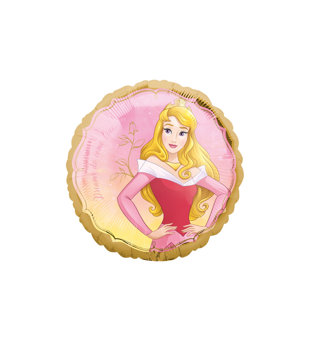 Šípková Ruženka fóliový balón