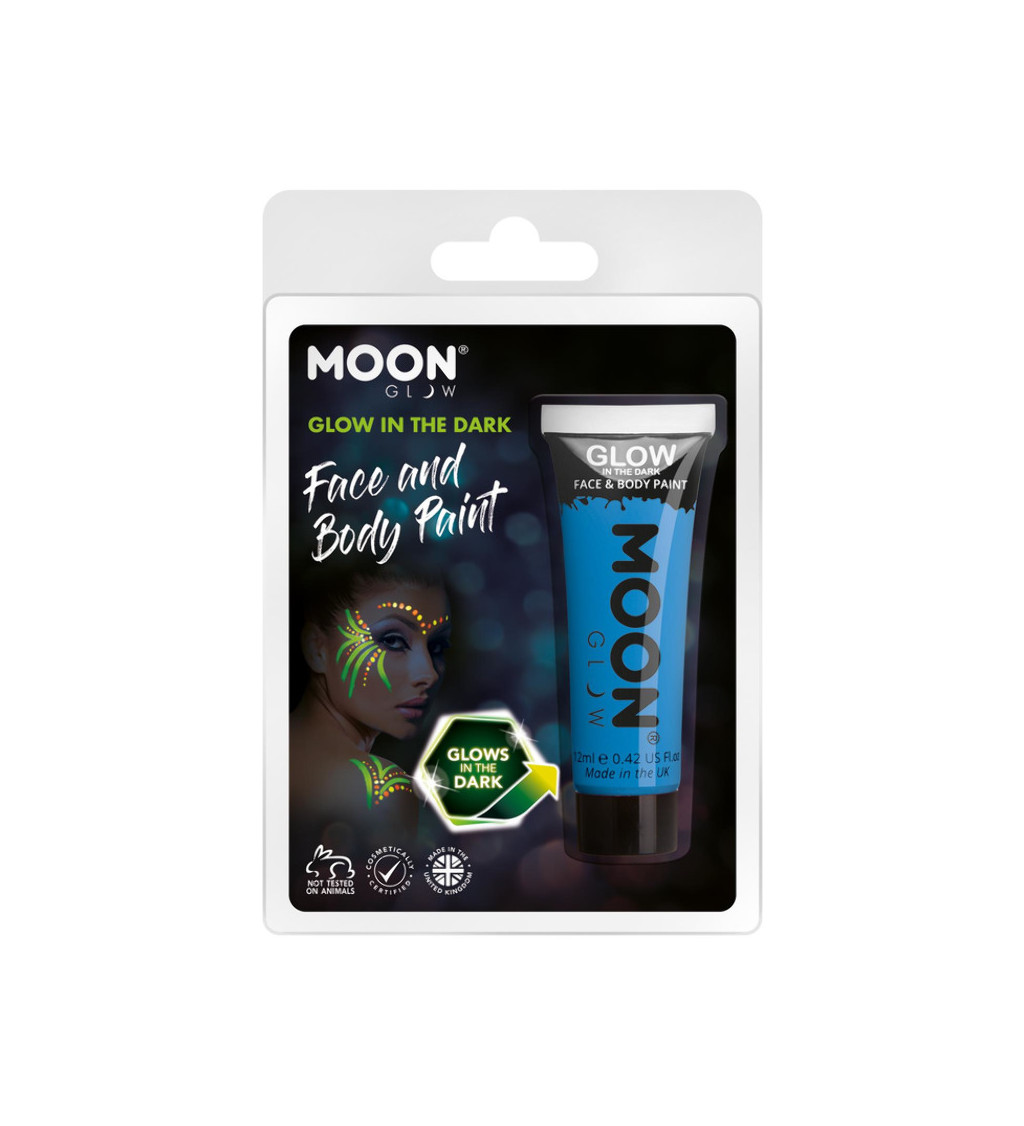 UV modrá farba