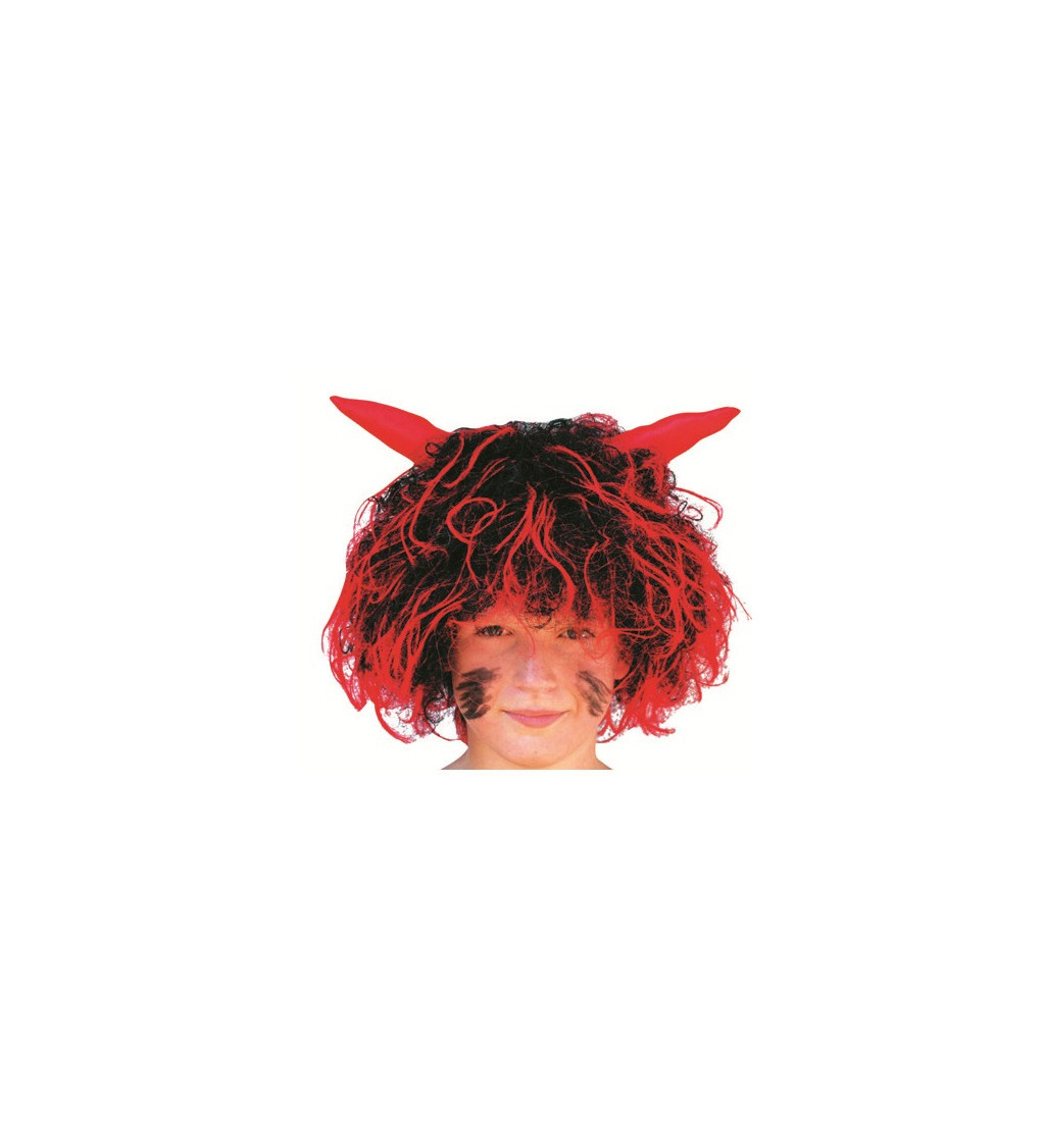 Čertovská detská parochňa s rohmi