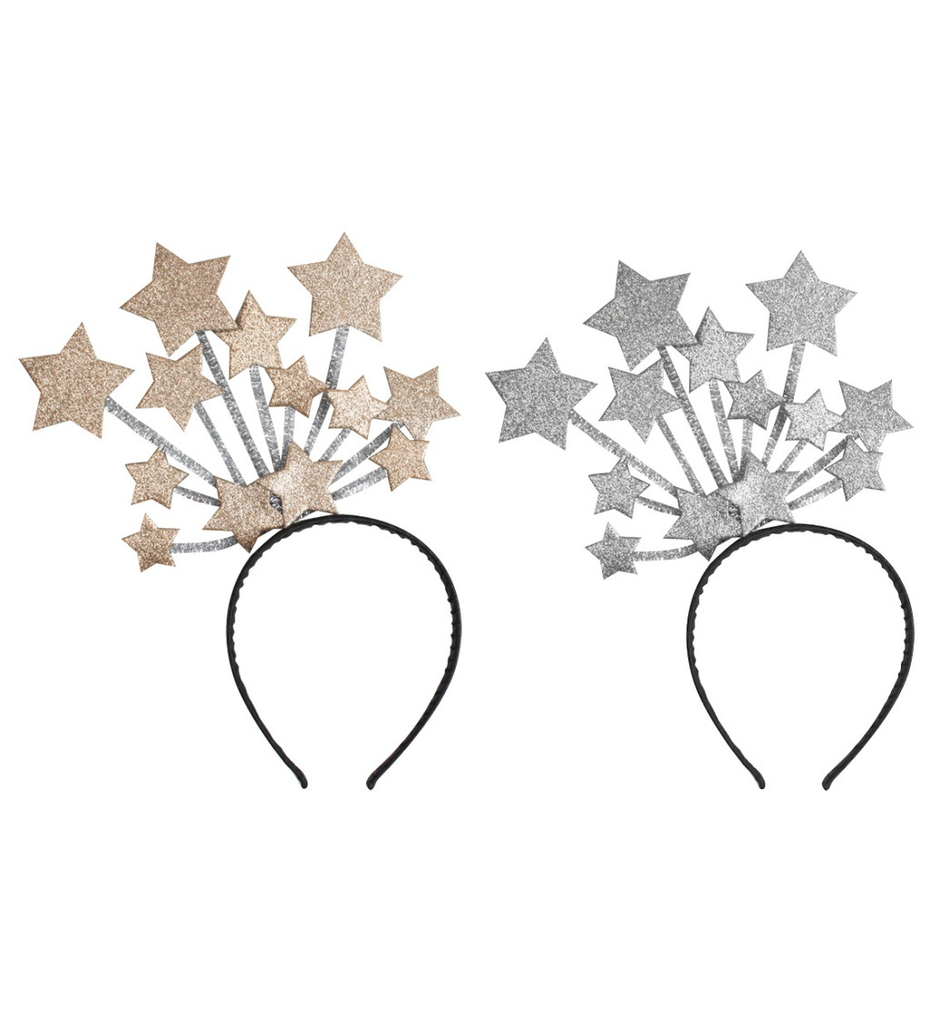 Silvestrovská čelenka hviezdy