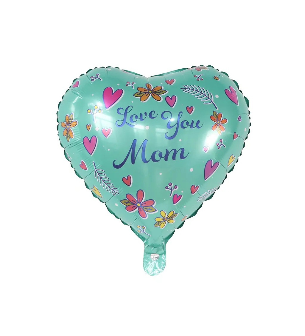 Fóliový balónik - Love you mom
