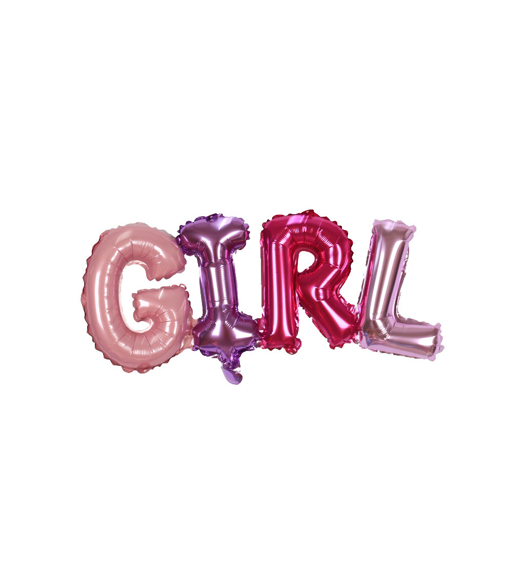 Fóliový balónik - Girl