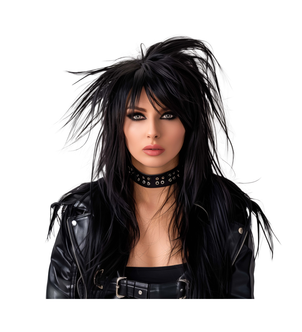 Dámska parochňa - Rock diva, čierna