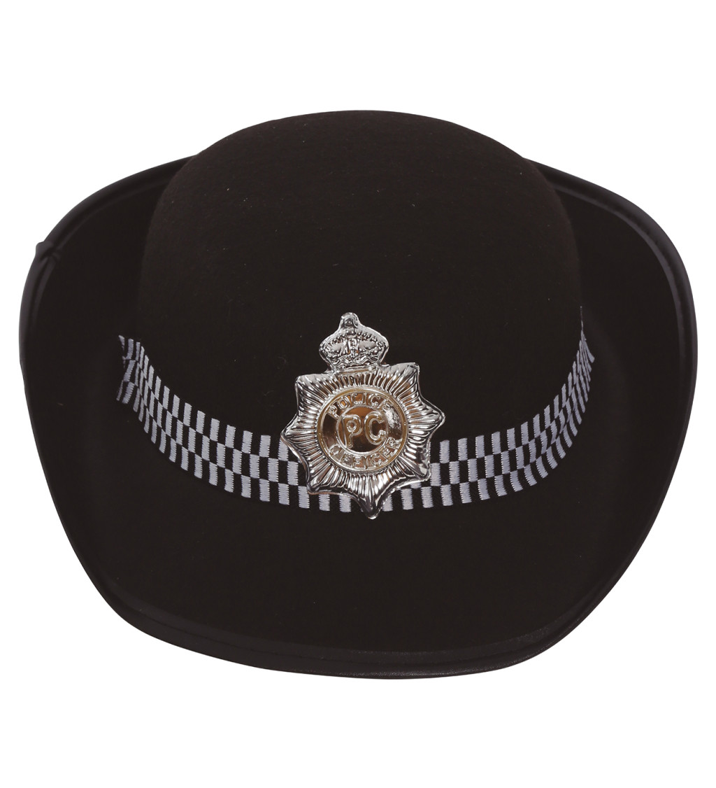 Plstený klobúk policajta