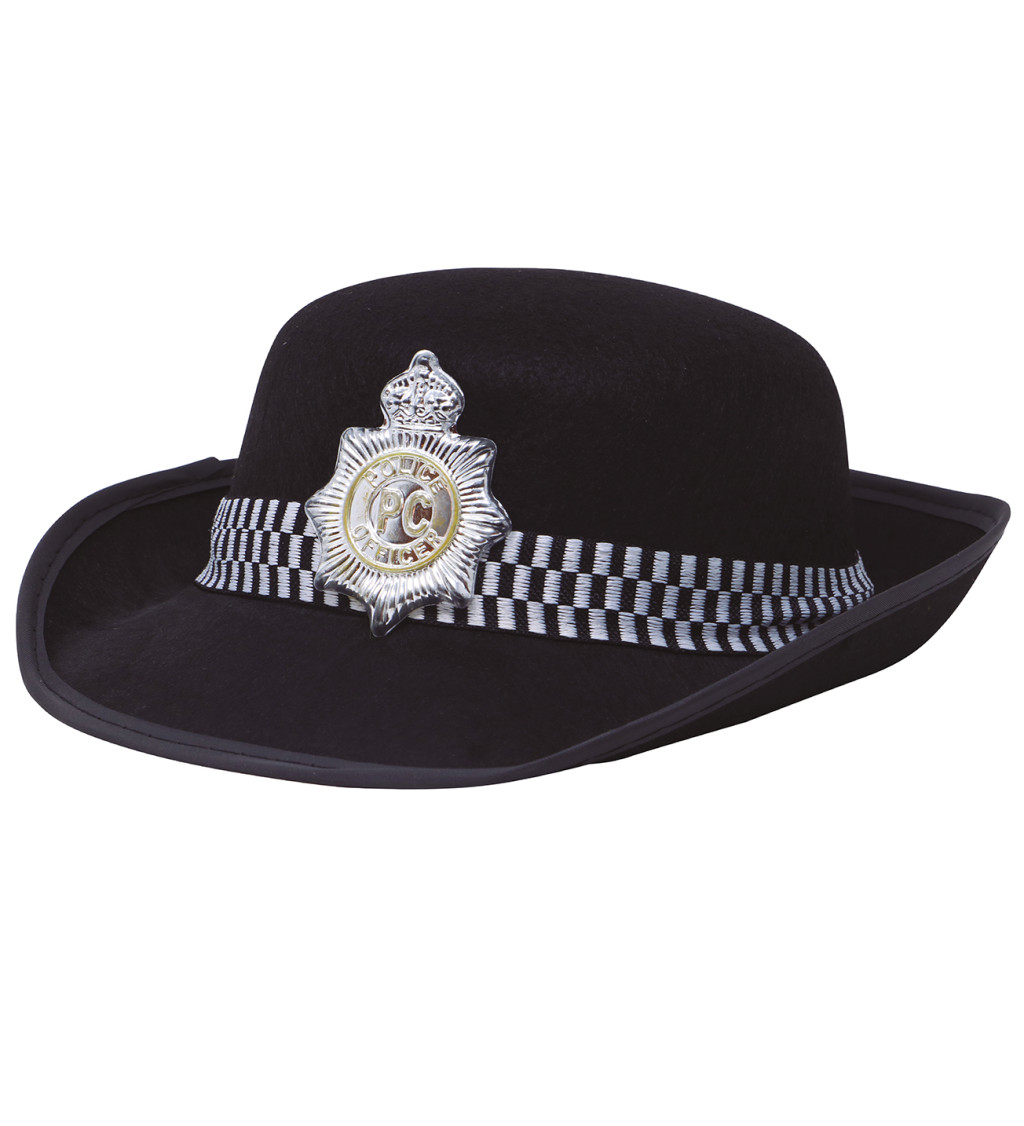 Plstený klobúk policajta