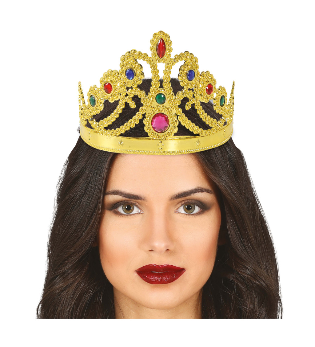 Kráľovská koruna - zlatá
