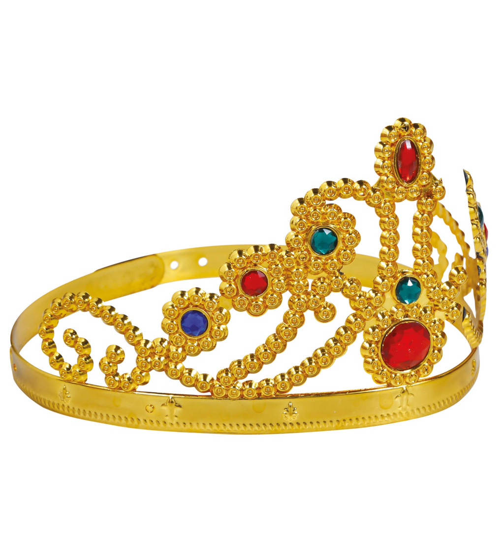Kráľovská koruna - zlatá