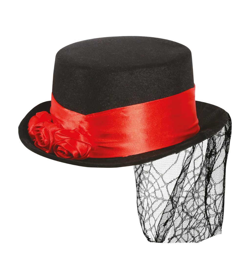 Plstený klobúk - upírka