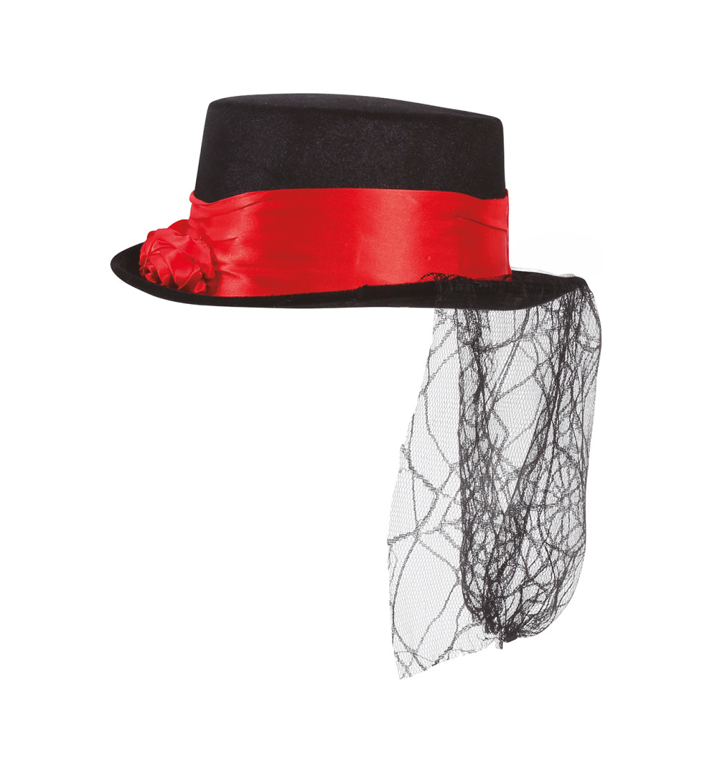 Plstený klobúk - upírka