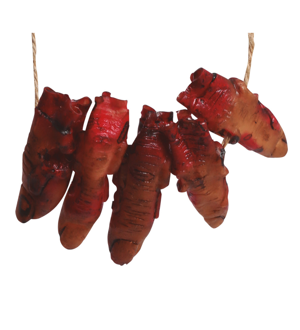 Náhrdelník -5 krvavých prstov