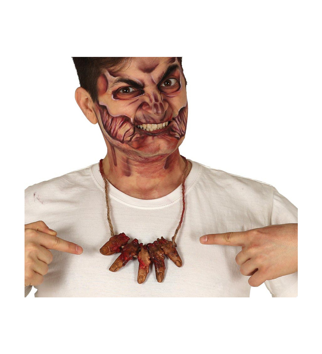 Náhrdelník -5 krvavých prstov