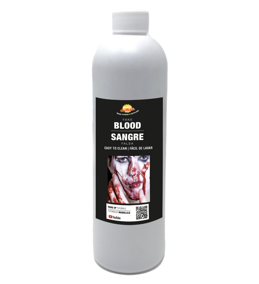 Fľaša na zmývateľnú krv - 475ml