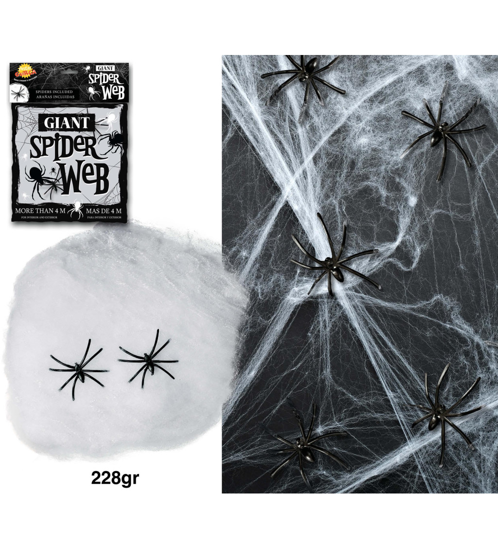 Pavučinová sieť - balenie