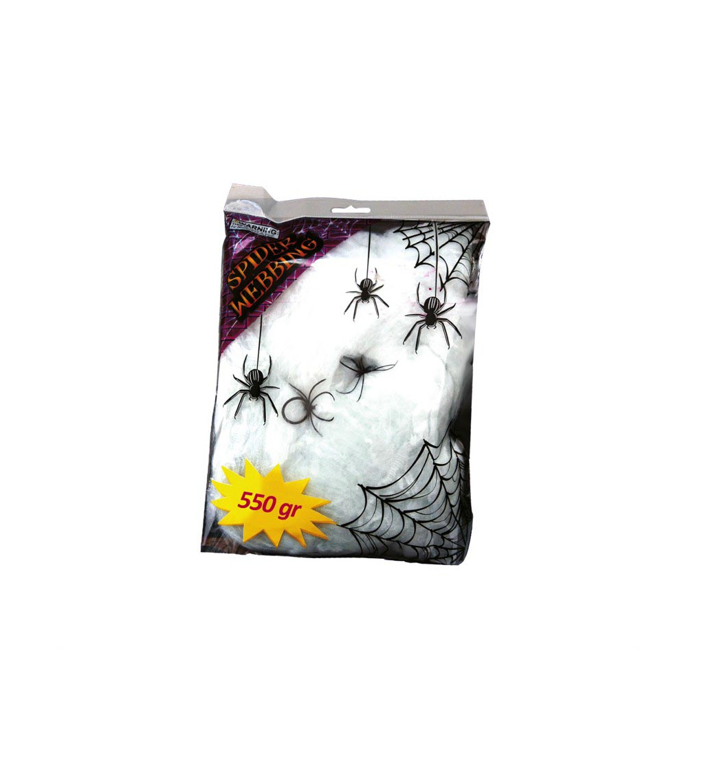 Pavučinová sieť s pavúkom - 550g