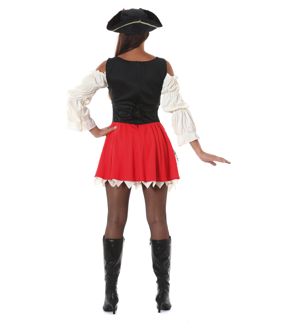 Dámsky kostým - pirát