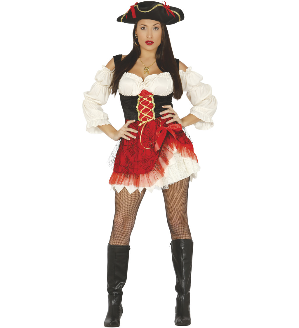 Dámsky kostým - pirát