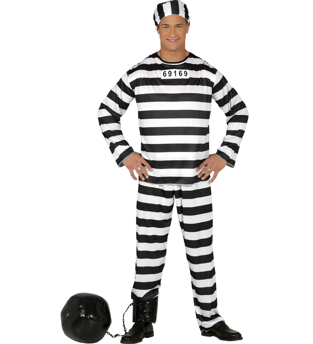 Pánsky kostým - väzeň