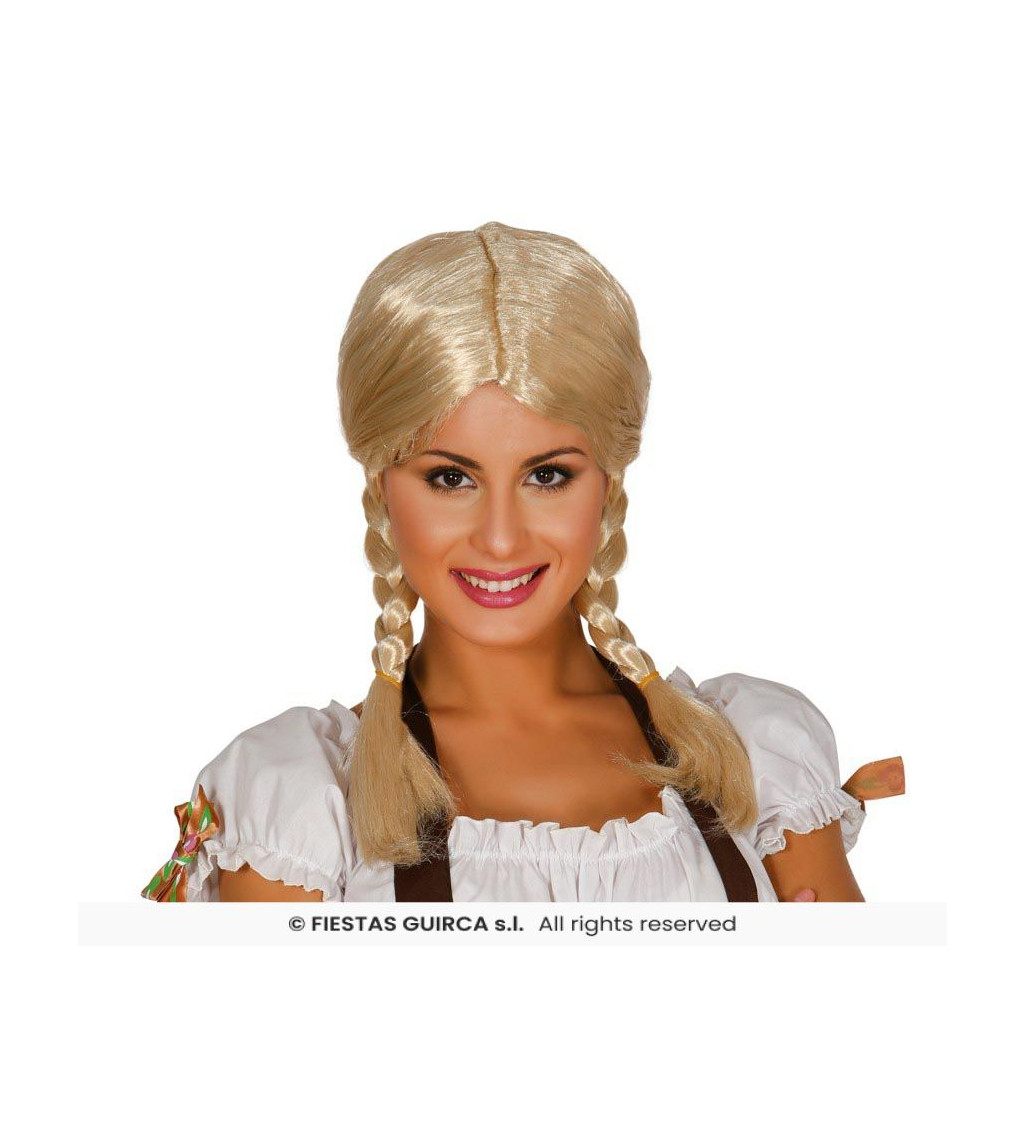 Dámska parochňa - s copy, blond