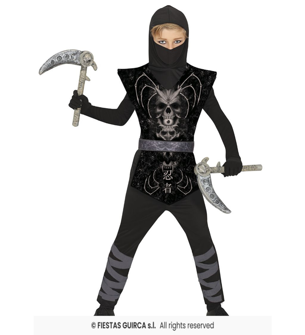 Detský kostým - Dark ninja