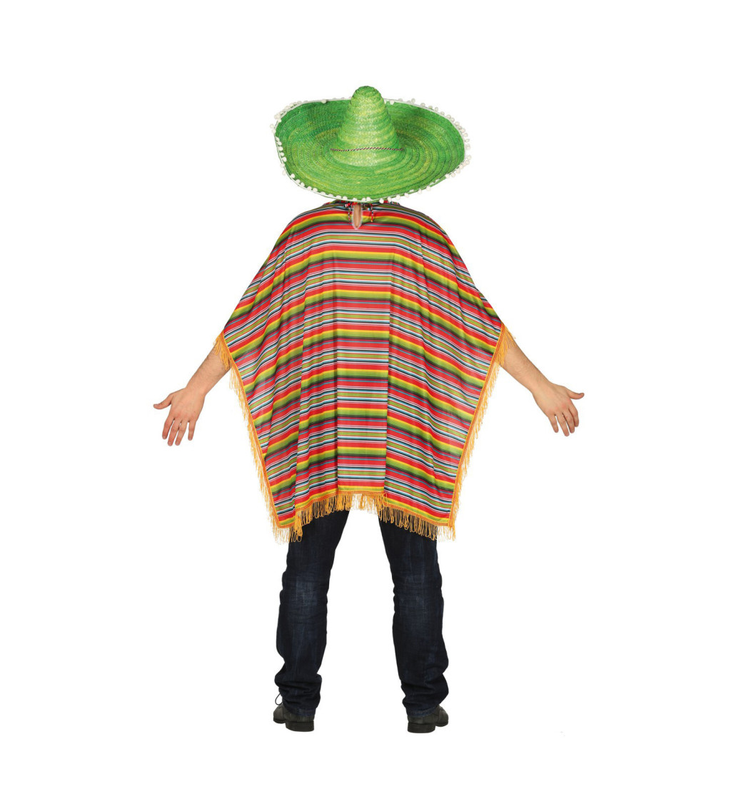 Pánsky kostým - mexické pončo