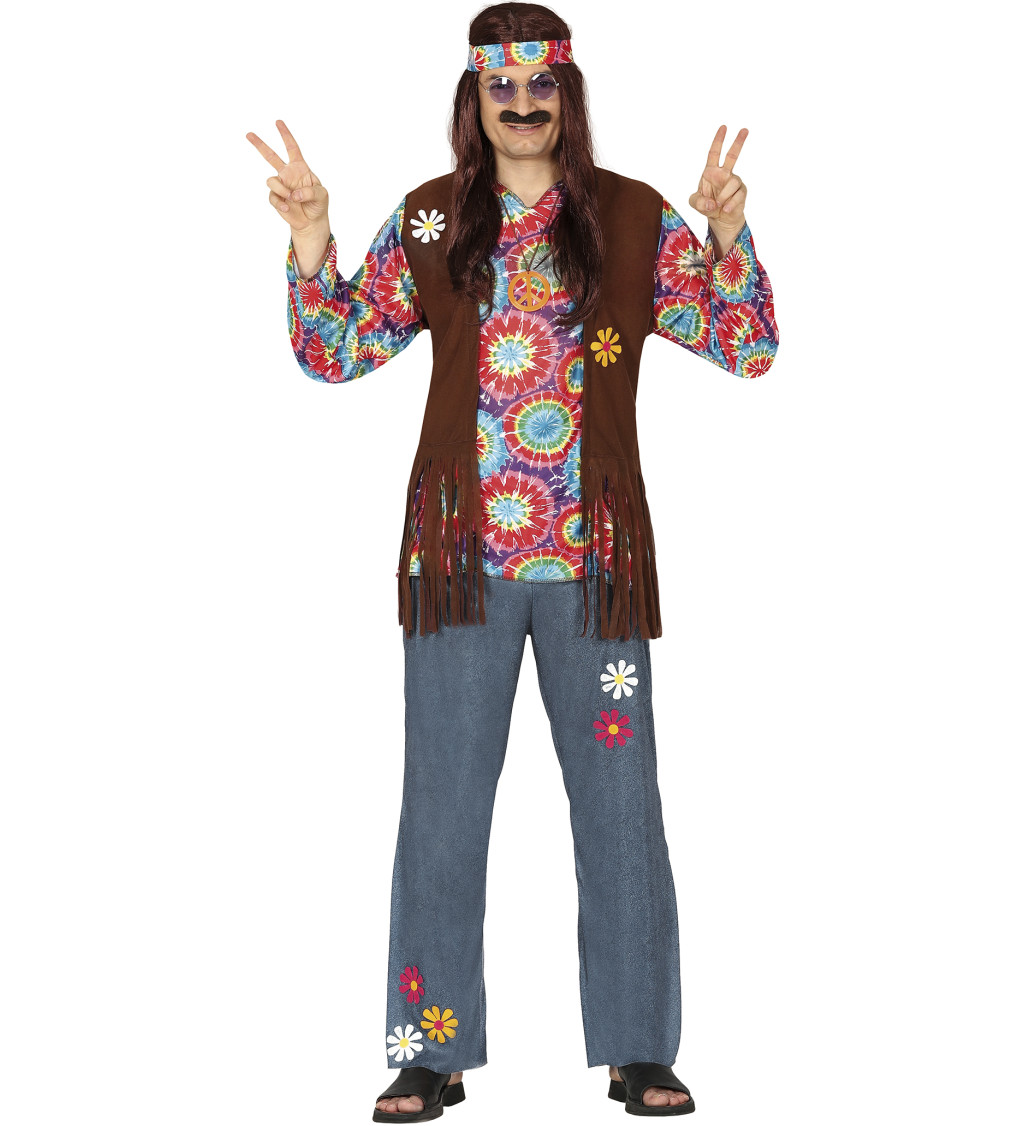 Pánsky kostým - Hippie