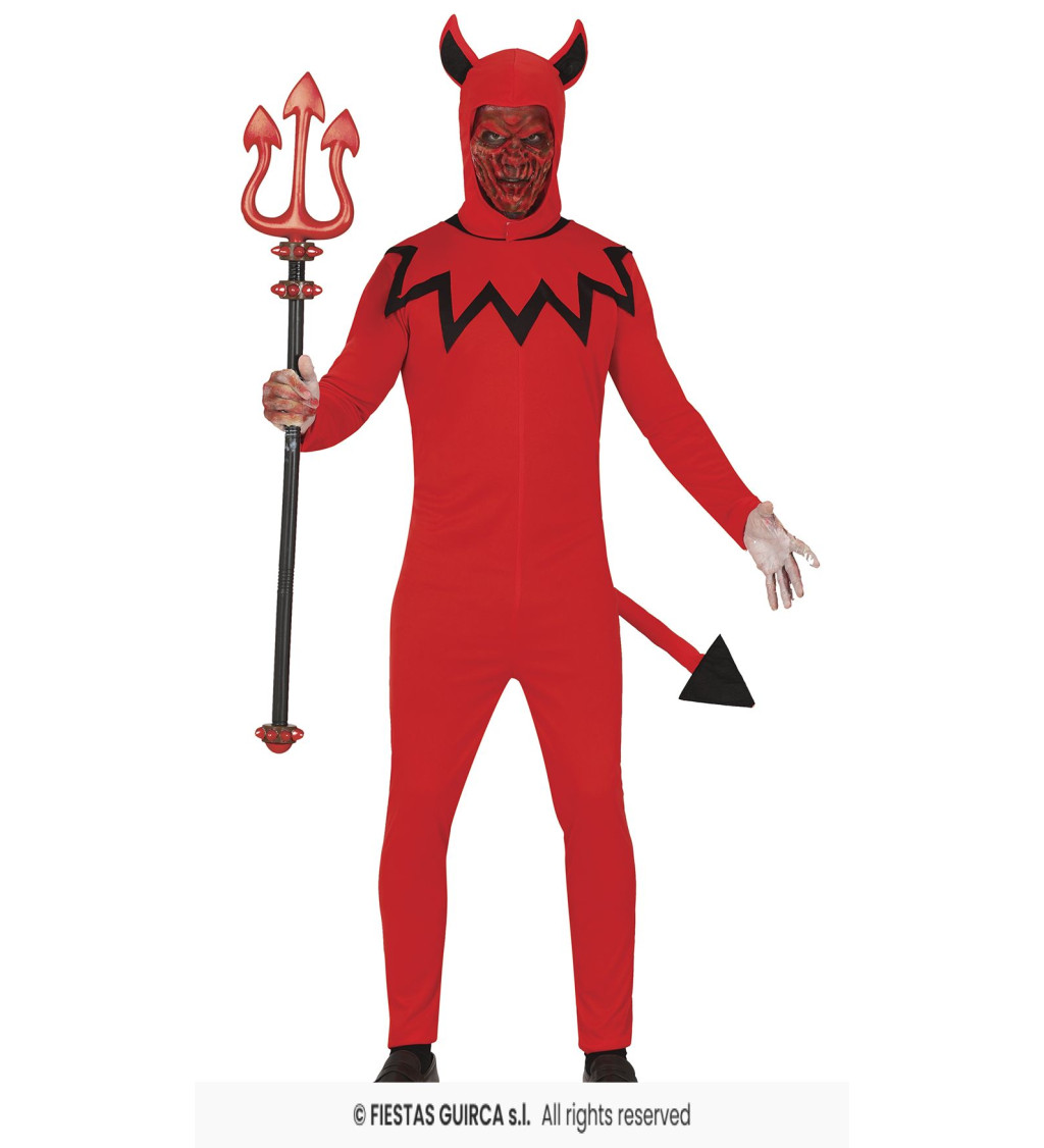 Čertov trojzubec s ostňami