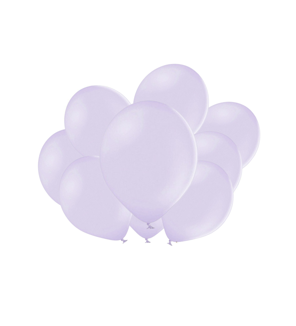 Latexové balóniky strong pastelové lila 30 cm 10 ks