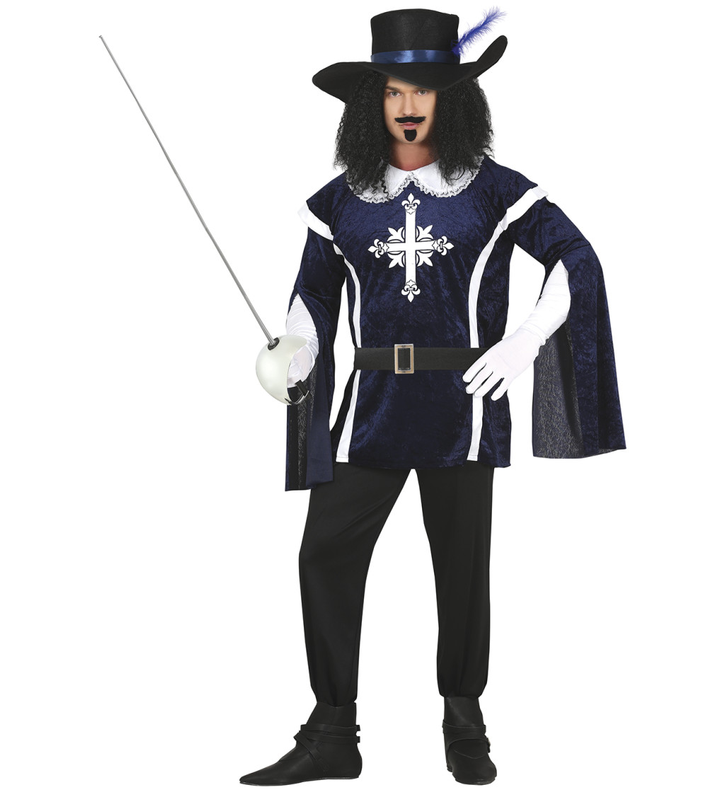 Mužský kostým mušketier