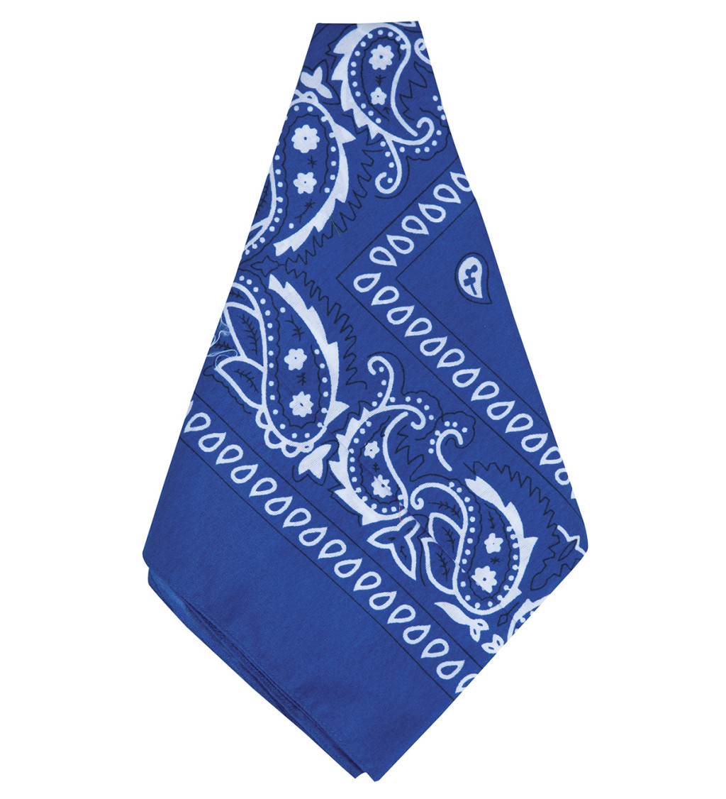 Kovbojská šatka - modrá