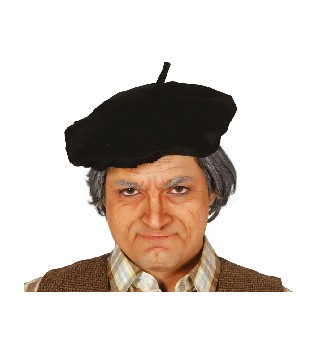 Baretka - čierna