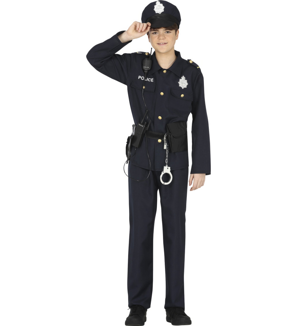 Detský kostým policajt