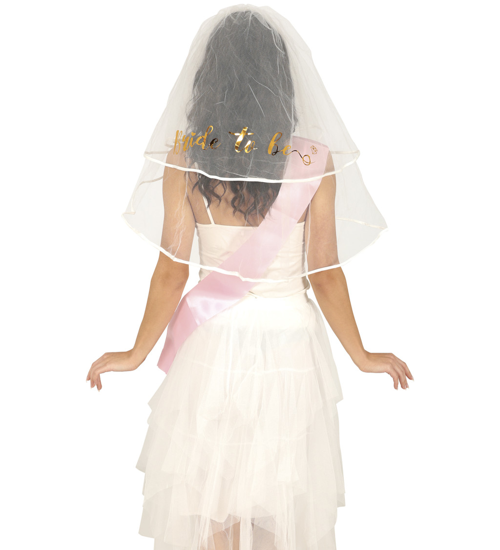 „Bride to be“ závoj