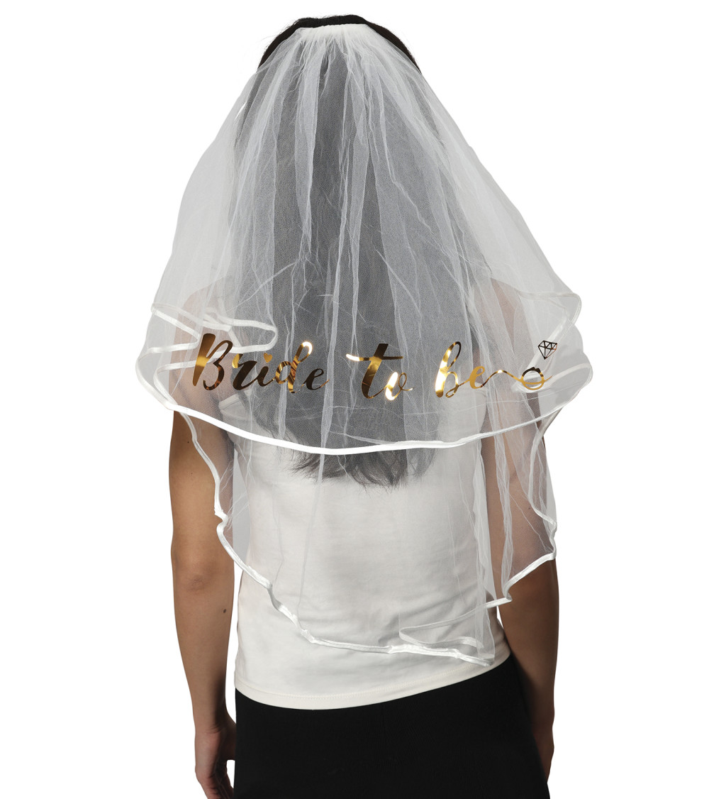 „Bride to be“ závoj