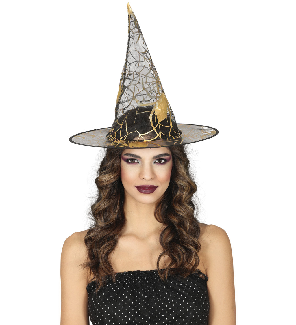 Klobúk pre čarodejnicu - priehľadný