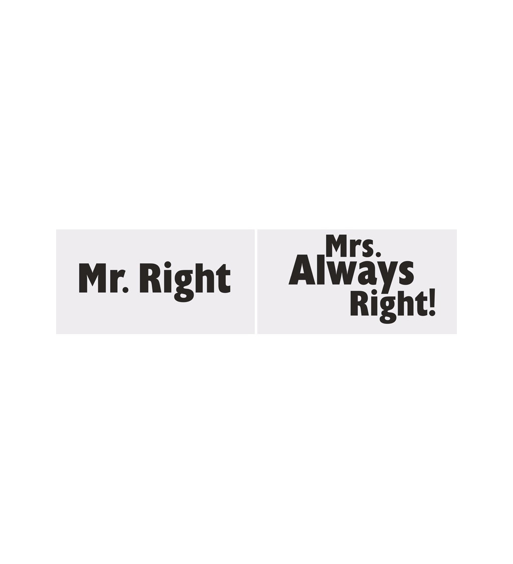 Fotky kartičky - Mr. Right