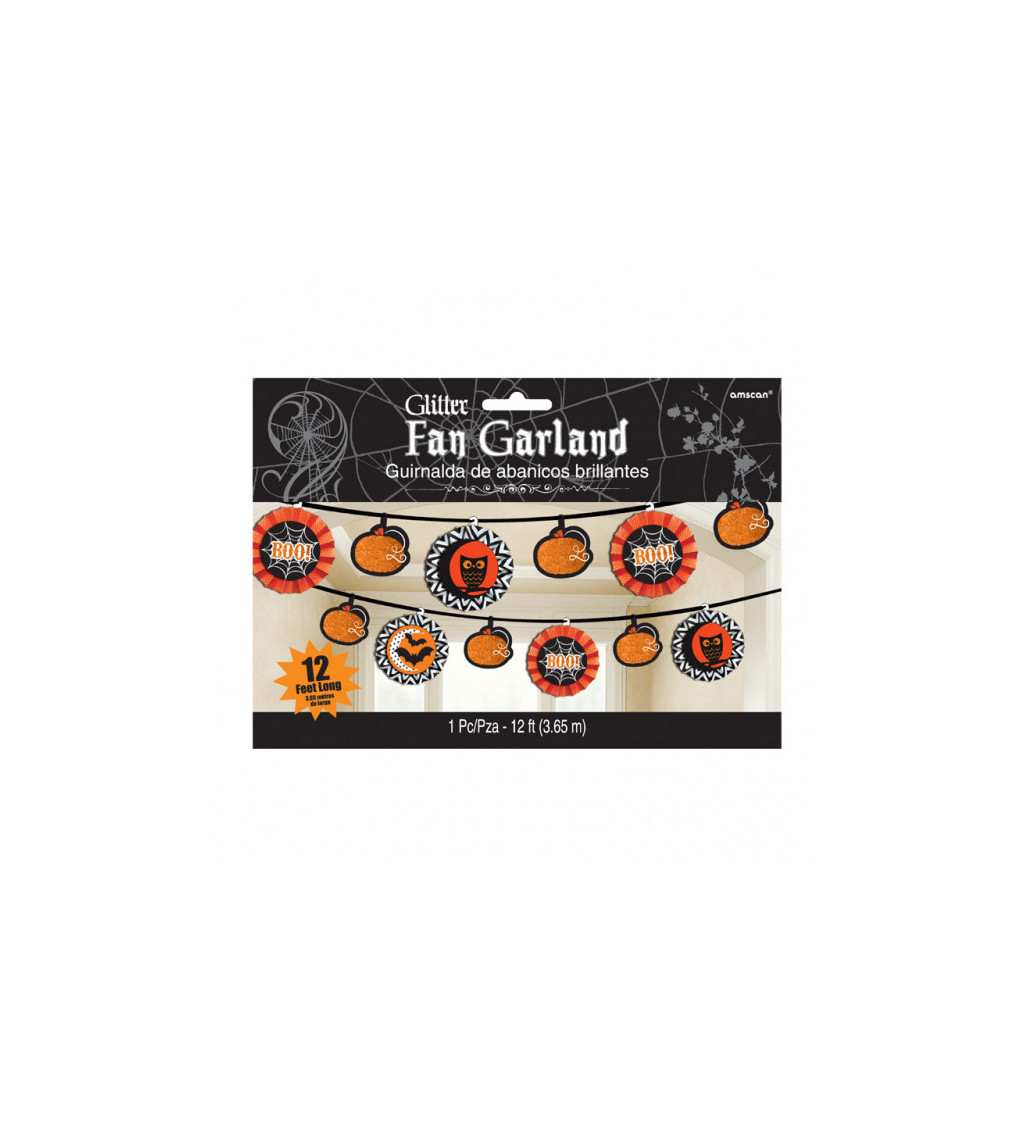 Girlanda Halloween - Dekorácia na Halloween