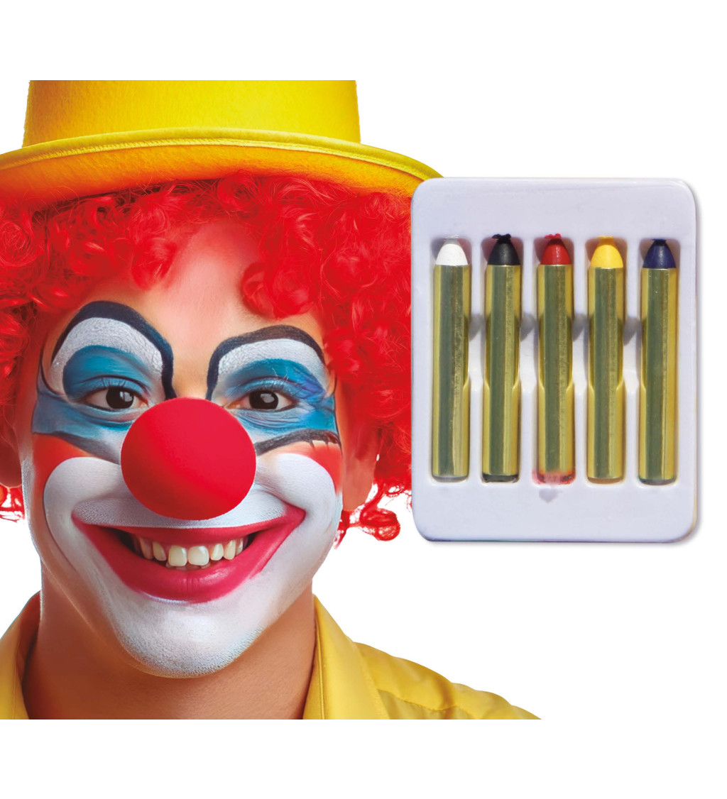 Farebná make-up sada v ceruzkách