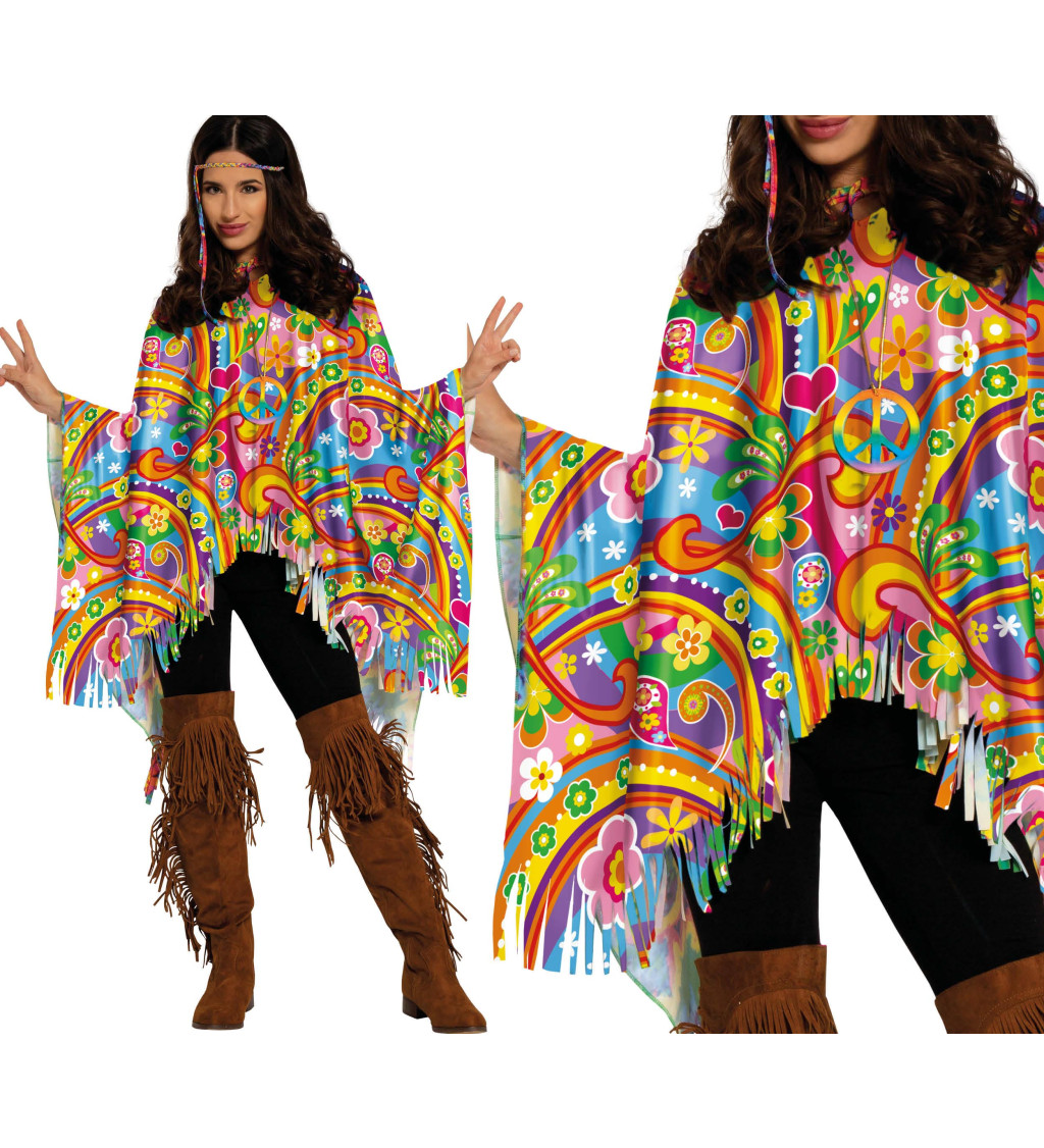 Hippie pončo
