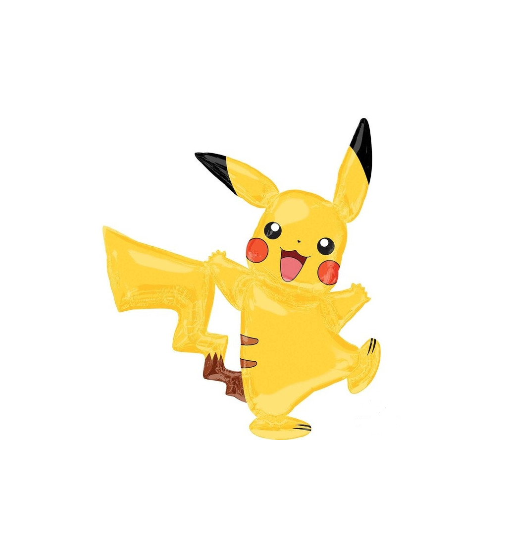 Fóliový chodiaci balónik - Pikachu