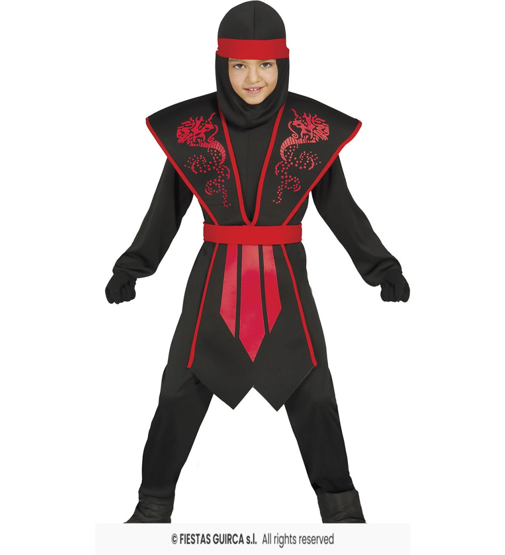 Ninja, kostým detský