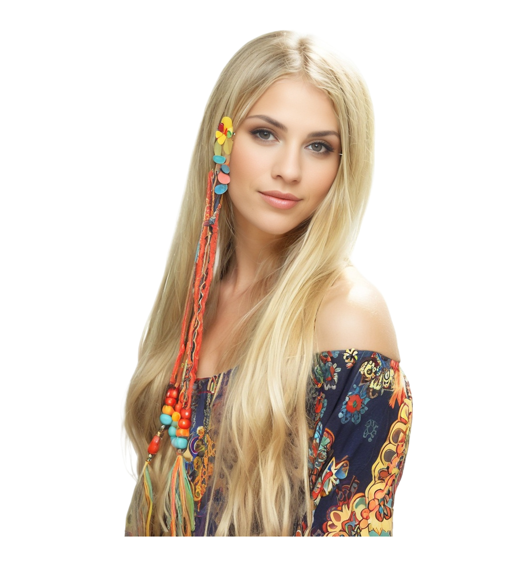 Dámska parochňa - hippie 80s