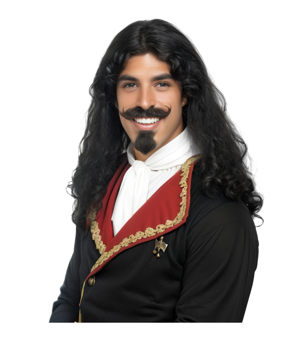 Pánska parochňa - štýlový mušketier