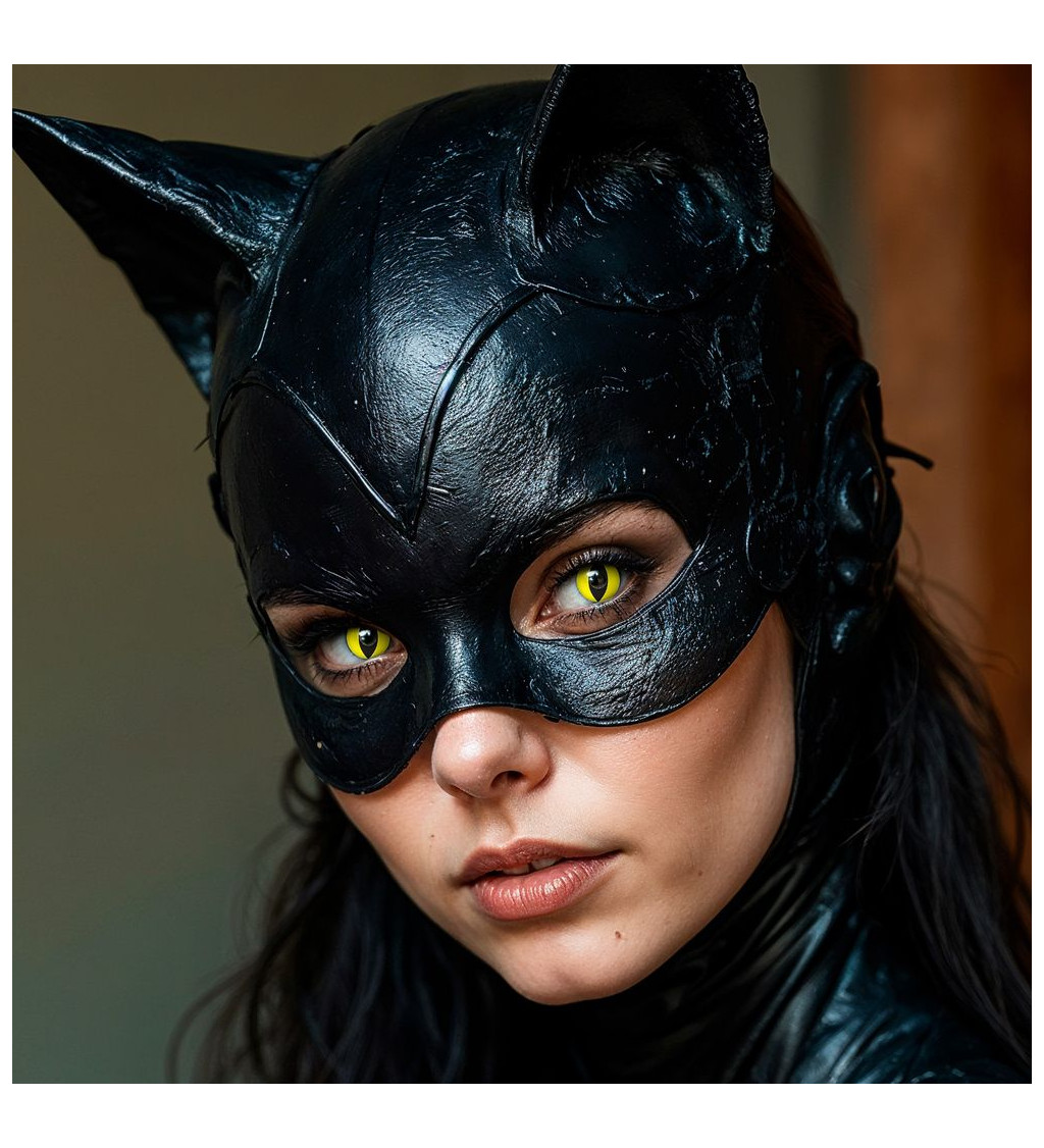 Kontaktné šošovky Glowing Wildcat – jednodňové