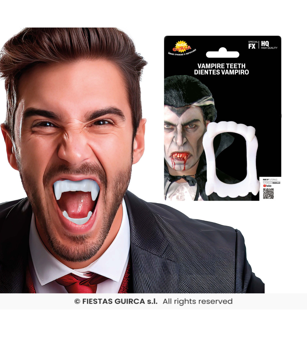 Svietiace upírske zuby